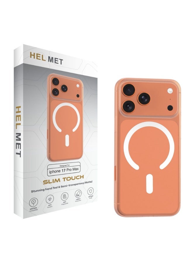 هيلمت جراب HELMET Slim Touch MagSafe - غير لامع لهاتف آيفون 17 - Image 1